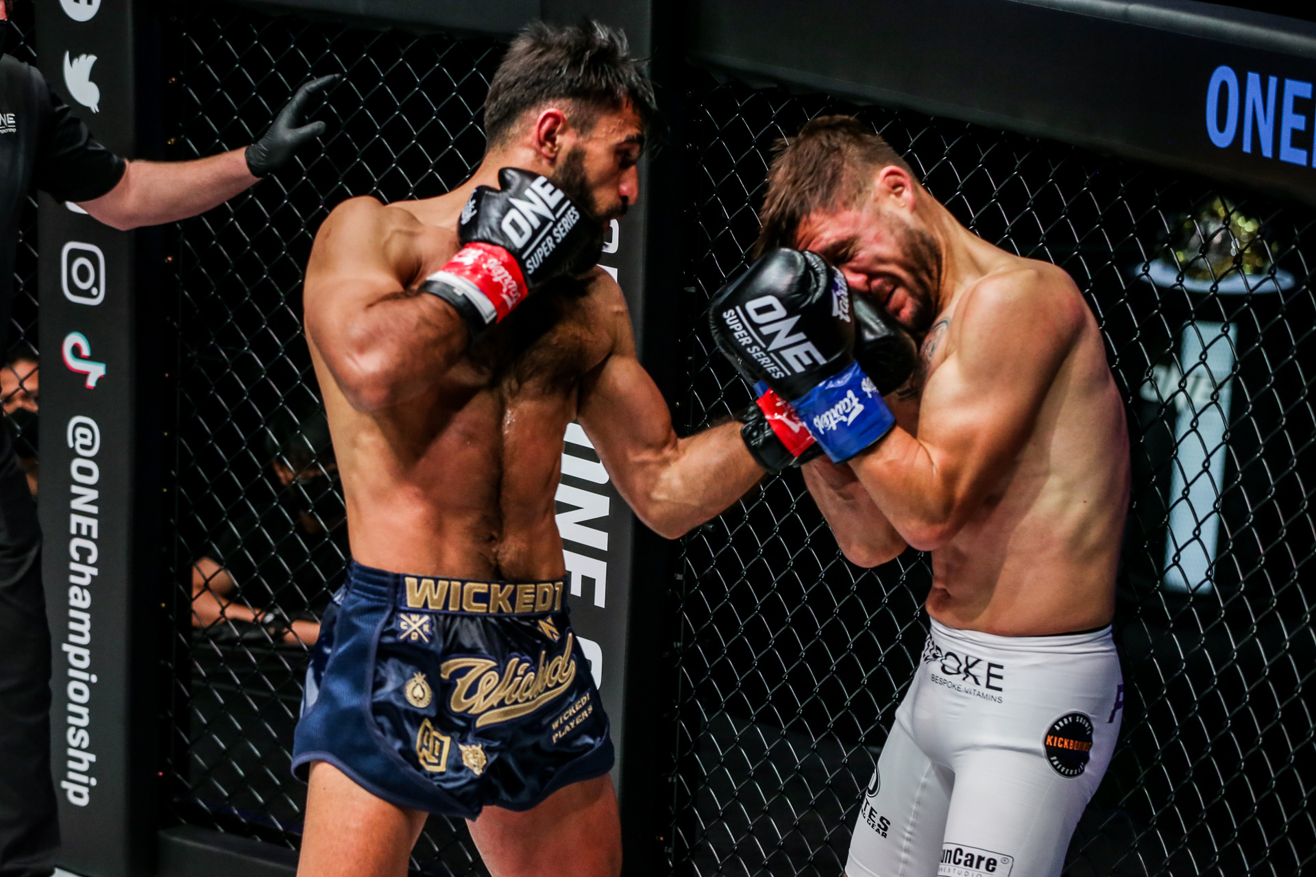 Marat Grigorian scores with an uppercut at ONE: FIRST STRIKE.